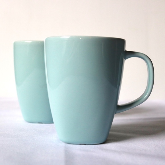 IKEA 365 Susan Pryke Turquoise Mugs Set of 2 - Picture 7 of 7